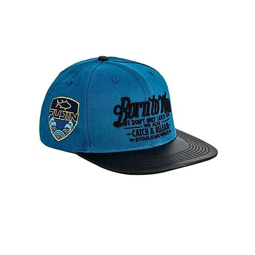 Fujin BTW Leather Visor �apka Indigo