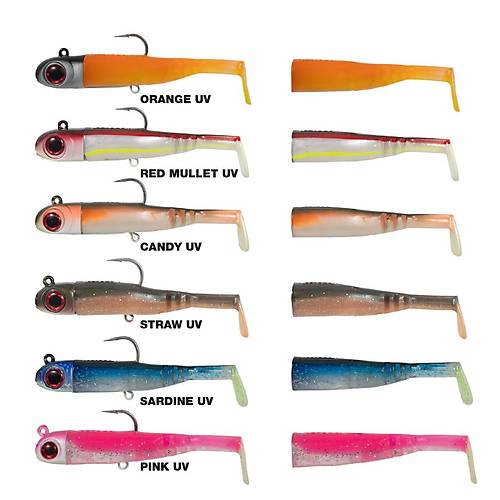 SEABOR LILY SHAD 125GR 2+1 SLKON YEM