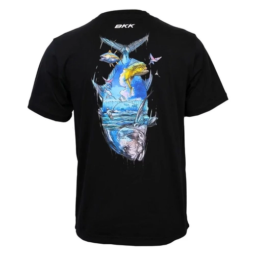 BKK Short Sleeve Casual Shirt Black Tirt