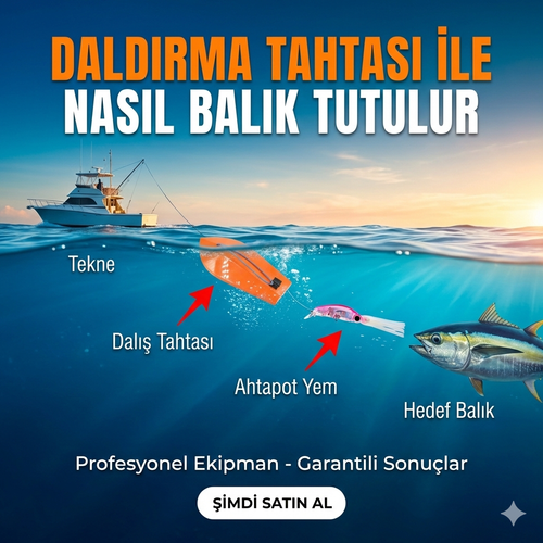 Yozuri K8 240mm Board + Yozuri 3D Squirt Combo