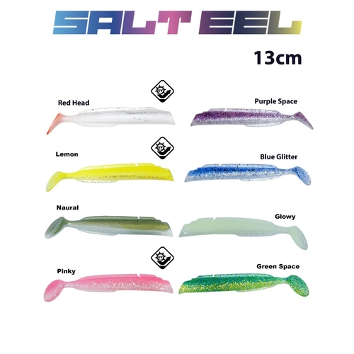 Fujin Salt Eel Body 13cm x3 Silikon Yem Gvde