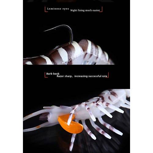 NEW Osaka Caridina Shrimp TPE Yumu�ak Karides 7,62 Cm 6,5 Gr