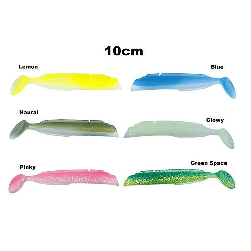 Fujin Salt Eel Body 10cm x3 Silikon Yem G�vde
