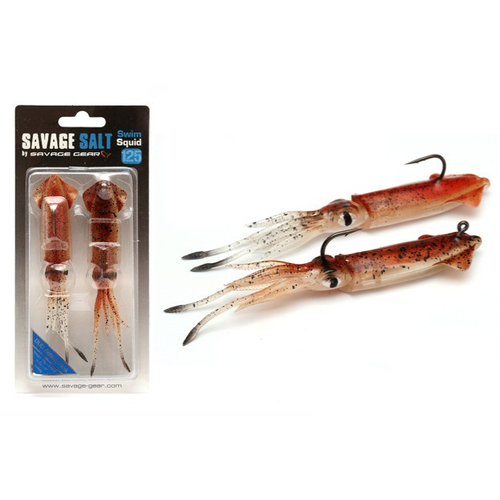 Savage gear 3D TPE Swim Squid 125mm 25g 2 Adet Suni Yem