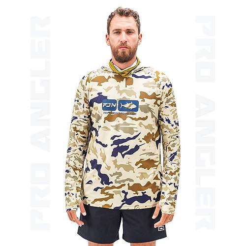 Fujin Pro Angler S24 Buff&Hoodie Natural Camo