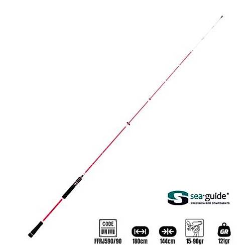 Fujin Freyja Light Jigging 180cm 15-90gr Jig Kam