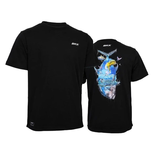 BKK Short Sleeve Casual Shirt Black Tirt