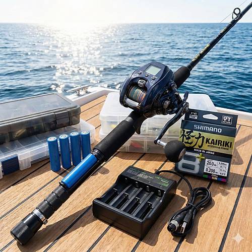 Elektrikli ��kr�k Set Daiwa Tanacom 300