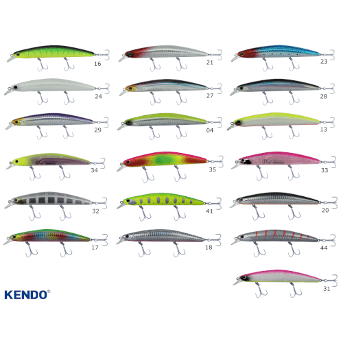 Kendo Seabass M�nnow 12.5cm 21g Floating Suni Yem