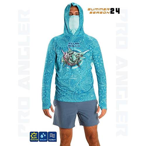 Fujin Rolla S24 Buff&Hoodie Swordfish Mint
