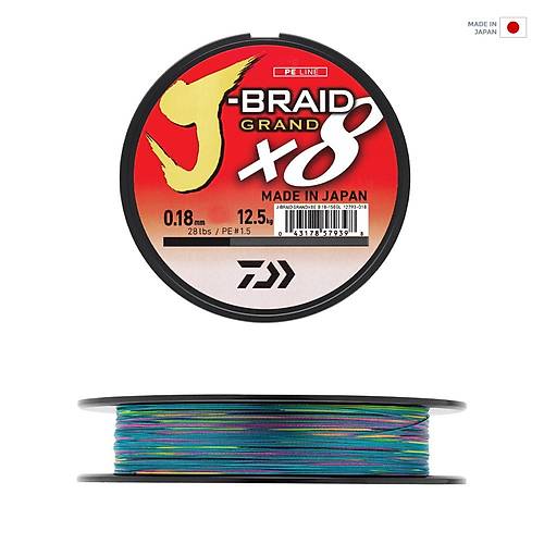 Daiwa JB Grand 8B 300m Multi Color �p Misina