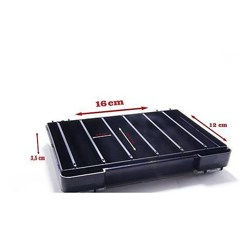 FUJIN Tackle Box 104DS ift Tarafl Maket Balk Kutusu