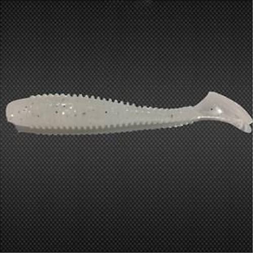 SAME Silikon Trilobite Fish 2,5�� (6,3cm) normal kuyruk beyaz