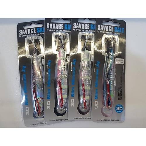 Savagear 3D Slim Minnow Jig 40gr