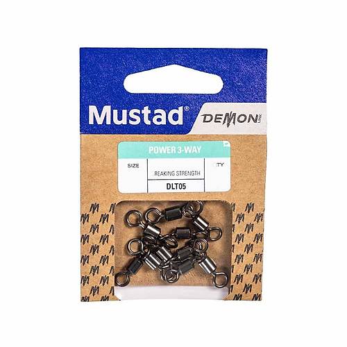 Mustad Demon Power 3-Way Swivel DLT05 Frdnd