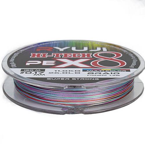 Ryuji Hi-Tech X8 150m  Multi Color �p Misina