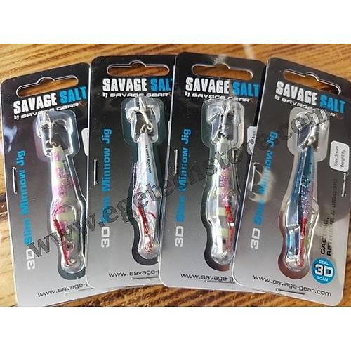 Savage gear 3D Slim Minnow 8gr 5,4 cm Jig Suni Yem
