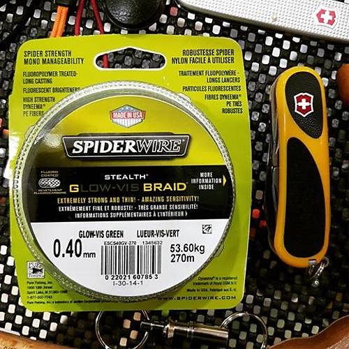 Spiderwire Glow-Vs Brad 0.35mm 30.72kg 270m