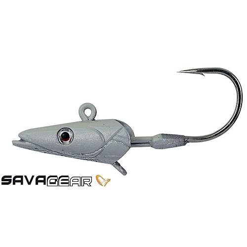 Savage gear Sandeel Jig Head 16g 3/0 - 3pcs Real Pearl Suni Yem