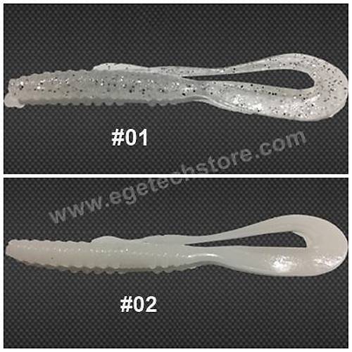 SAME Silikon Soft Tail 2,5�� (6,5cm) orak kuyruk white