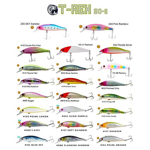 Fujin T-Rex 80S 11gr 80mm Maket Bal�k