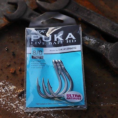 BKK Puka Livebait HD ne 6/0 4 Pcs