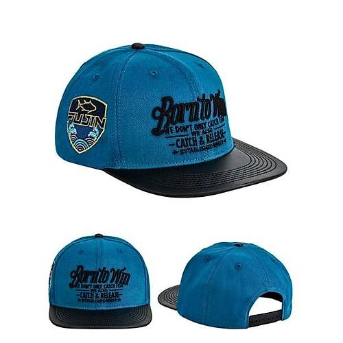 Fujin BTW Leather Visor �apka Indigo