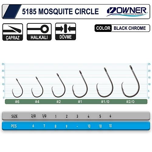 Owner 5185 Mosquito Circle Black Chrome Sinek ��ne