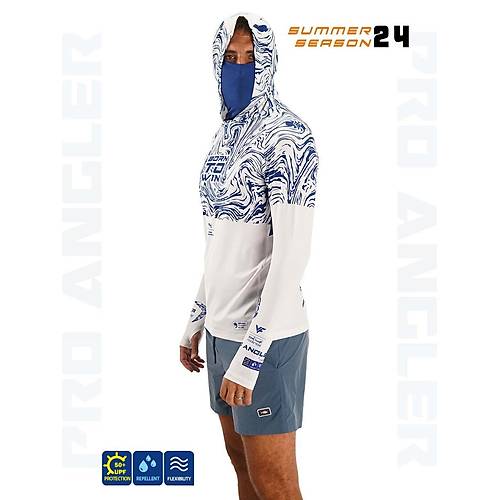 Fujin Pro Angler S24 Buff&Hoodie Izohips Navy
