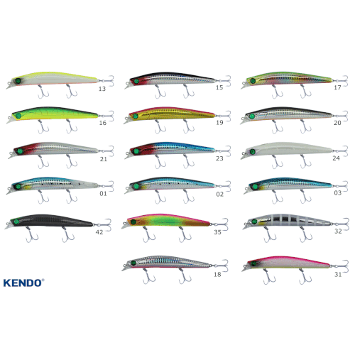 Kendo Haryu 12.5 cm 14.8g Float�ng Suni Yem