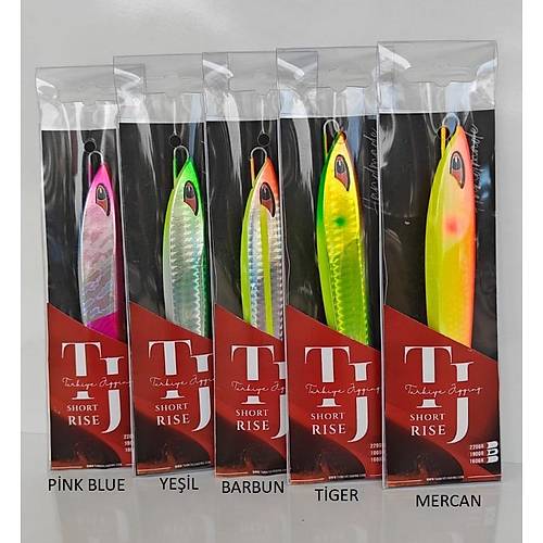 Tj Short Rise Metal Jig Yemi 190 GR