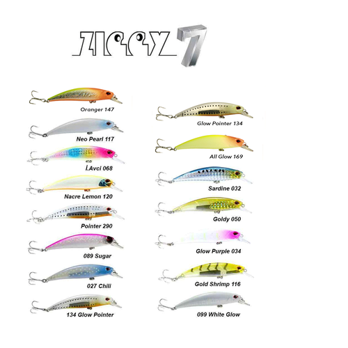 Fujin Ziggy7 70mm 9.6gr Sinking Maket Balk