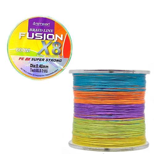 Remixon Fusion 600m X8 Multi Color p Misina