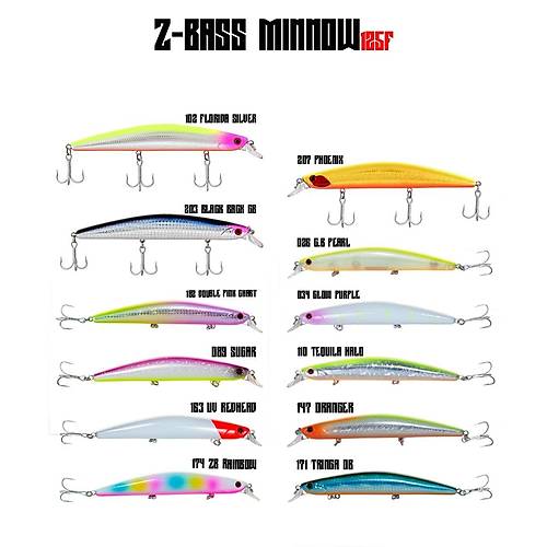 Fujin Z-Bass Minnow 125F 21gr Maket Bal�k