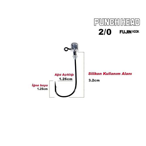 Fujin Punch Head Jighead FJ-PH #2/0