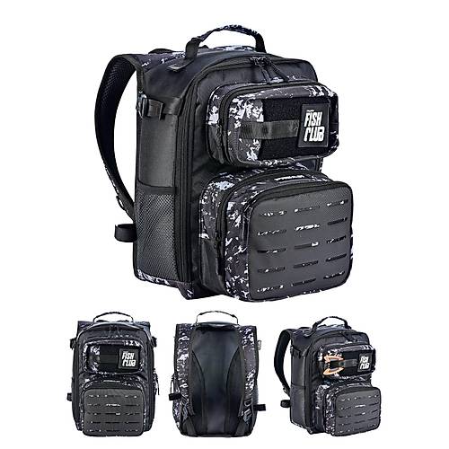 Fujin ProAji Back Pack Camo Bal�k�� S�rt �antas�