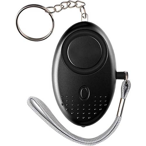 Kiisel Alarm 120-130dB Gvenli Ses , LED El Feneri,
