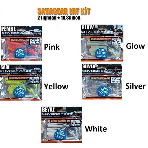 Savage gear LRF Mini Sandeel Kit 25 Adet Suni Yem