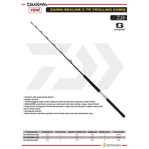 Daiwa Sealine X TR 50�80lbs 175cm