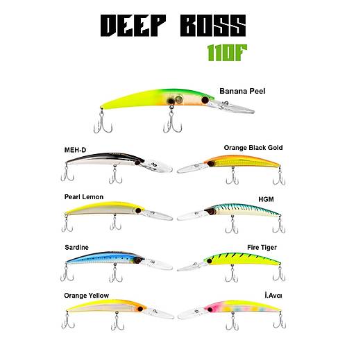 Fujin DeepBoss 110F 16gr Maket Balk