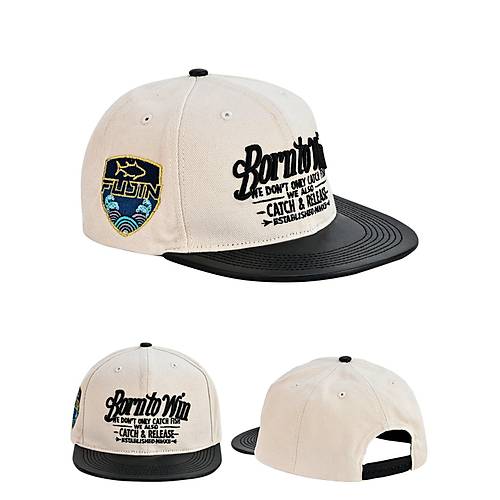 Fujin BTW Leather Visor �apka Dirty White