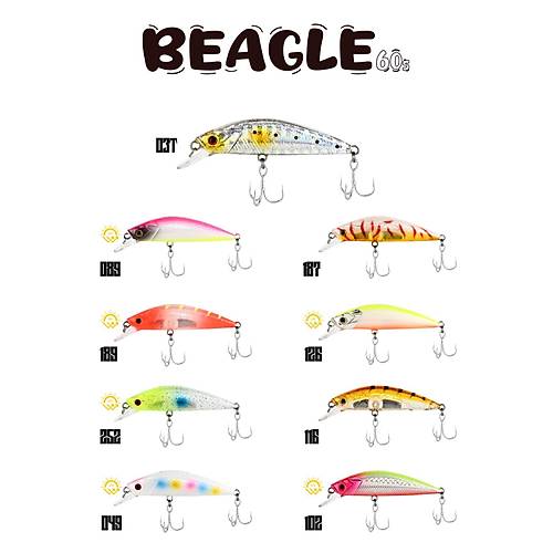 Fujin Beagle 6cm 6.5gr Maket Bal�k