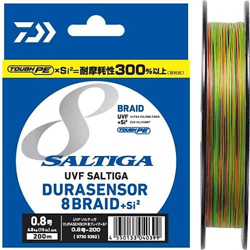 Daiwa Saltiga 8 Braid Durasensor 400 M Multicolor p Misina