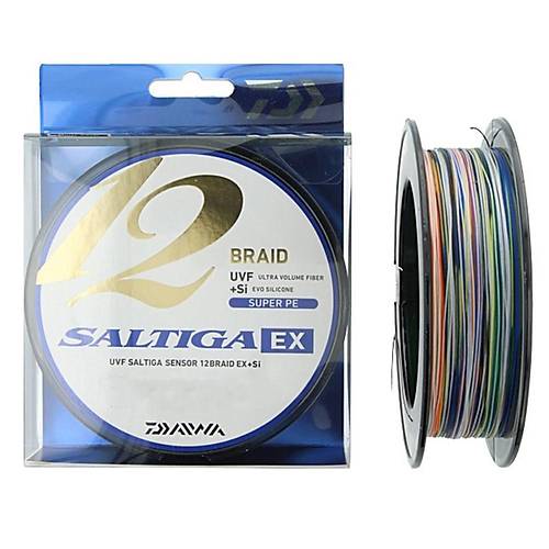 Daiwa Saltiga 12 Braid 300 M Multicolor �p Misina