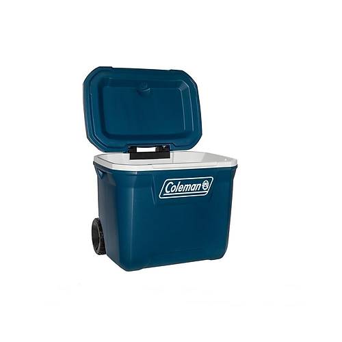 Coleman Xtreme Cooler Wheeled 50 QT Tekerlekli So�utucu Buzluk 47 Lt Space Blue