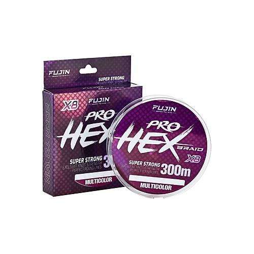 Fujin Pro Hex 8X 300Mt. Multicolor �p Misina