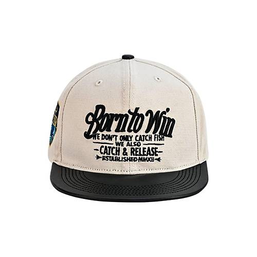 Fujin BTW Leather Visor �apka Dirty White