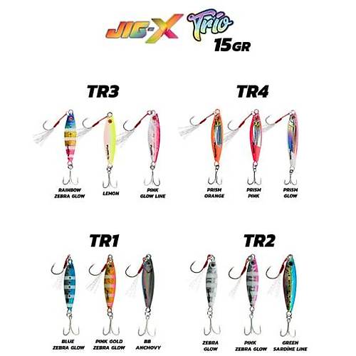 Fujin Jig-X Trio 3l� Micro Jig 20gr