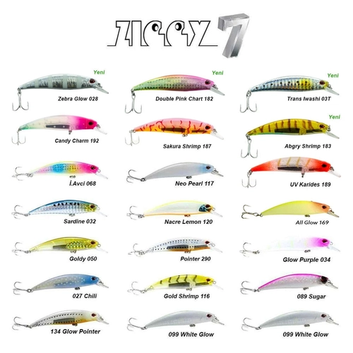 Fujin Ziggy7 70mm 9.6gr Sinking Maket Balk