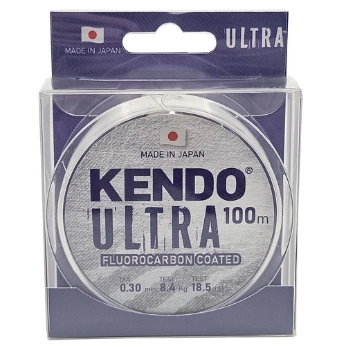 Kendo Ultra Fluorocarbon Coated 100m White Misina